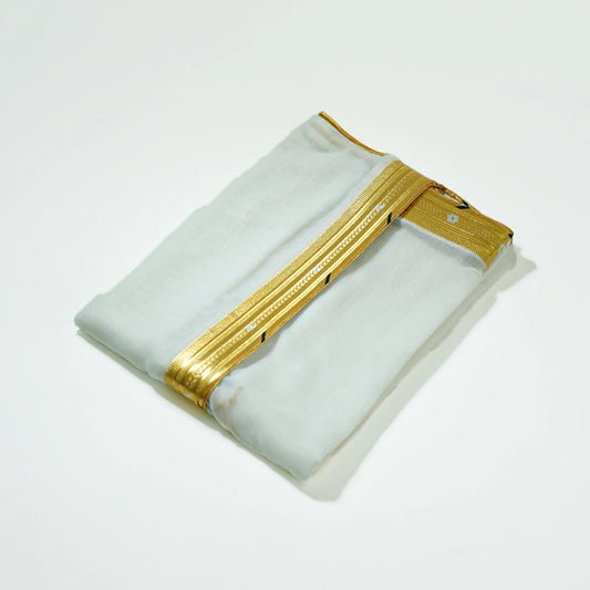 Al Malaki Swiss Bisht | White Color