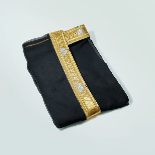 Maktoumi Hand Made Bisht | Black Color