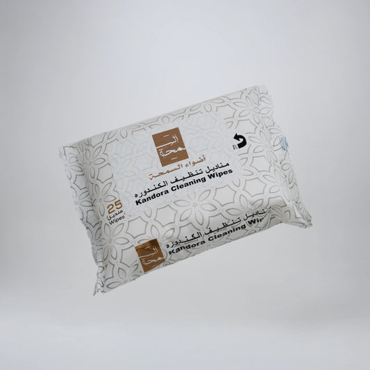 Adhwa Alsamha - Kandura Cleaning Wipes - 25PCS