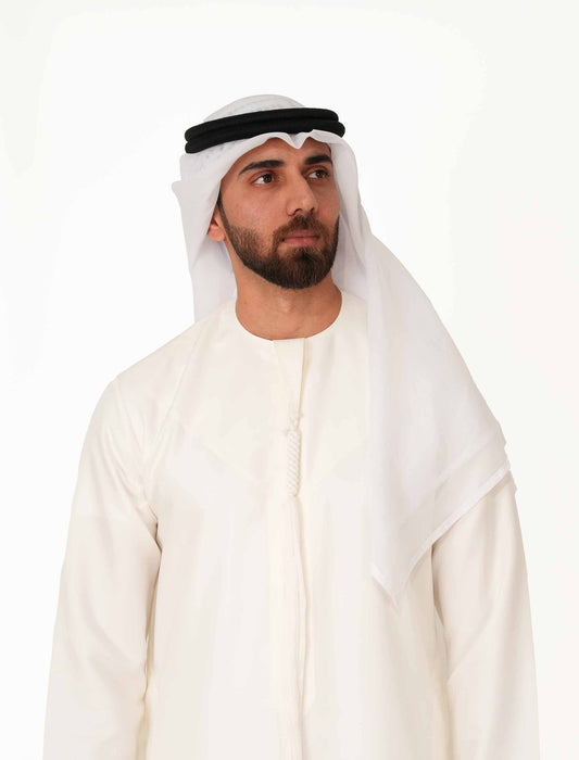 Ready made light Beige Emarati Kandourah