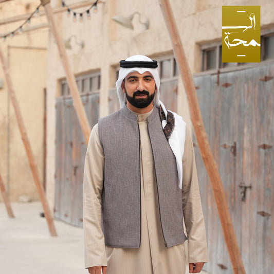 سديري رجالي سحاب فضي