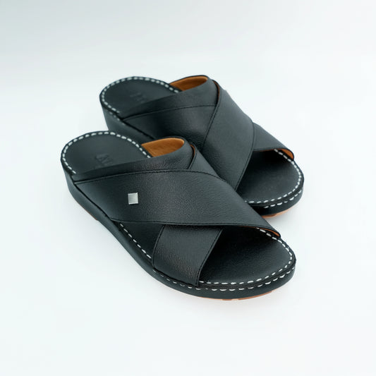 Adhwa Alsamha Sandals - Italy Leather