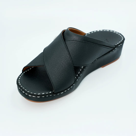 Adhwa Alsamha Sandals - Italy Leather