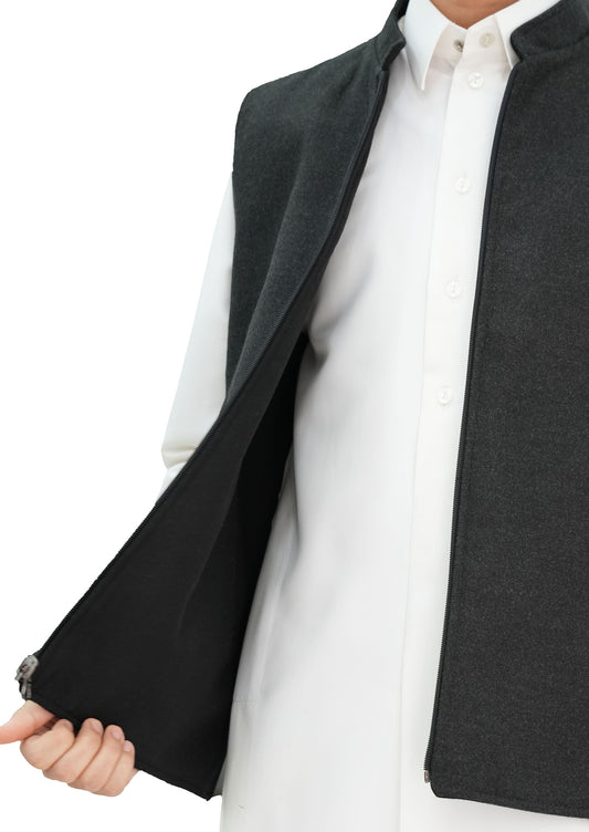 Emirati Reversible Sidiri | Black and Black