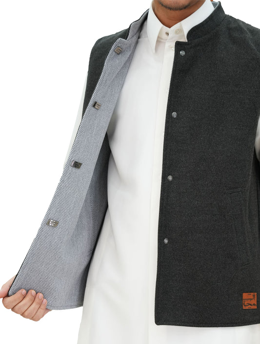 Emirati Reversible Sidiri | Blue and Black