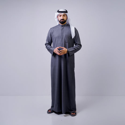 Adhwa Alsamha Casual Kuwaiti Kandura | Prons Edition